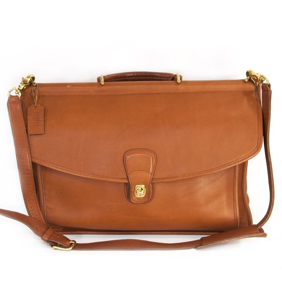 Coach Bags Coach Vintage Tan Beekman Briefcase 5266 Poshmark